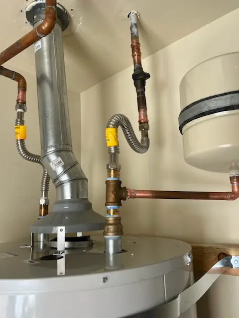 Water heater installation and plumbing repair in Fairfield at Boca of Cedar Grove